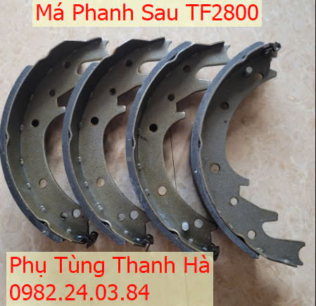 MÁ PHANH SAU - CÀNG BỐ THẮNG SAU - THACO FRONTIER TF2800